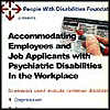 Accommodating Employees and Job Applicants with Psychiatric Disabilities